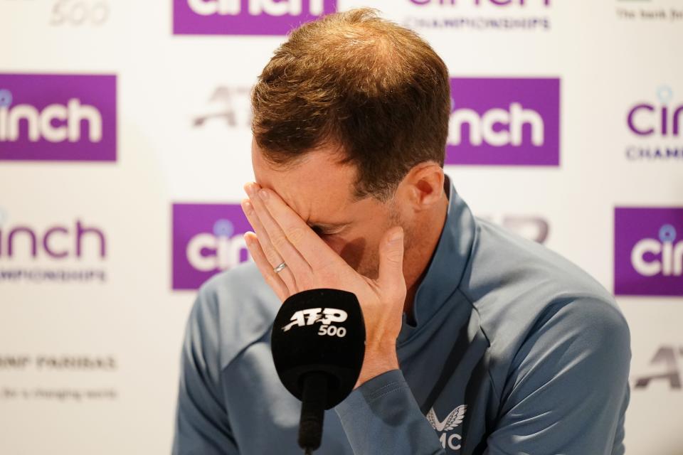 Andy Murray’s Wimbledon participation is in doubt (Zac Goodwin/PA) (PA Wire)