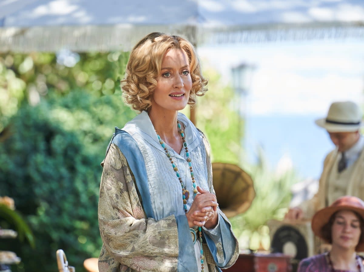 Natascha McElhone as Bella Ainsworth in ‘Hotel Portofino’ (ITV)