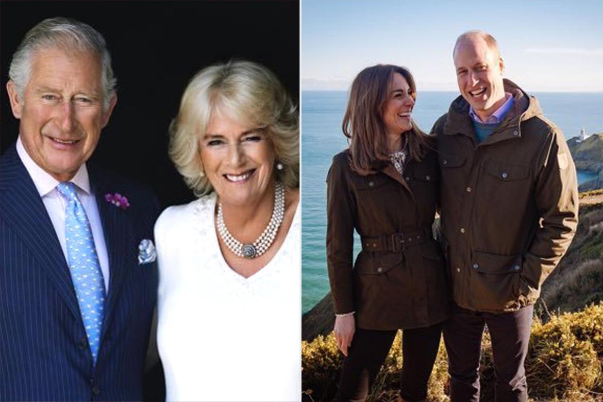 King Charles III and Prince William, Prince of Wales, queen camilla, princess katherine of wales