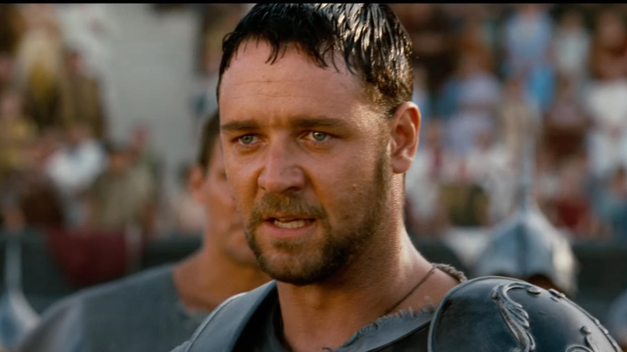  Russell Crowe in Gladiator. 