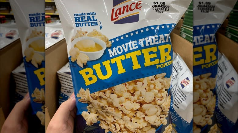 Lance bag of Movie Theater Butter popcorn