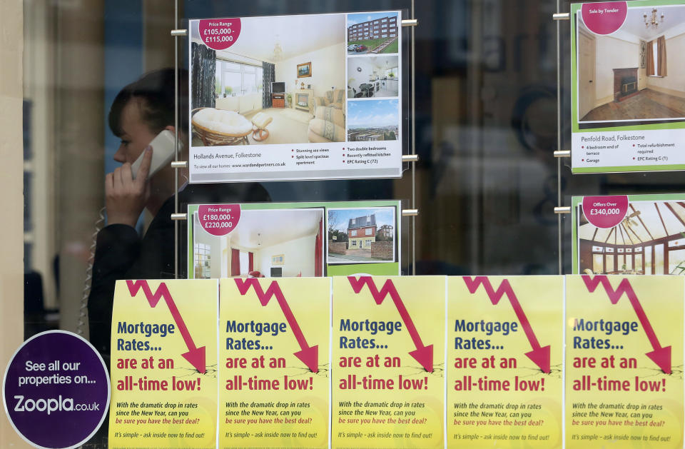 Mortgages rates have been at record lows. Getty Images