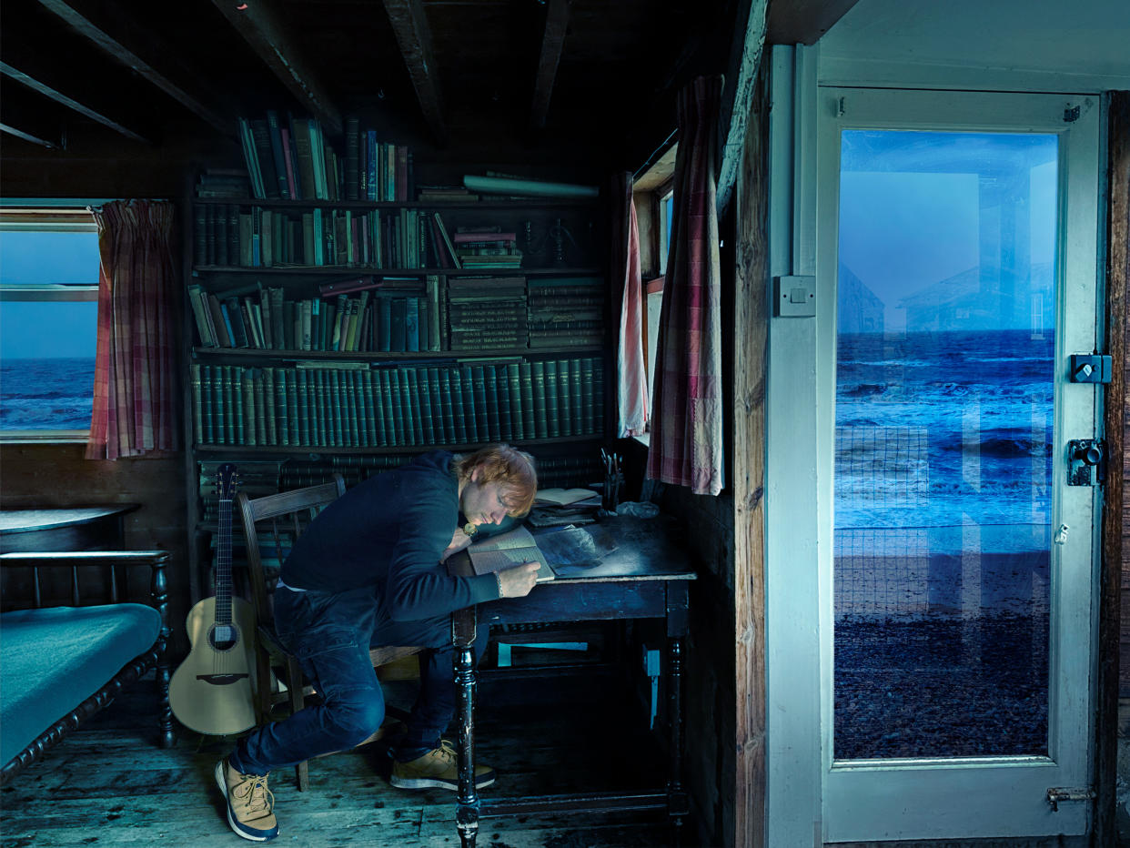 Ed Sheeran was photographed by Annie Leibovitz for the announcement (Annie Leibovitz/PA)