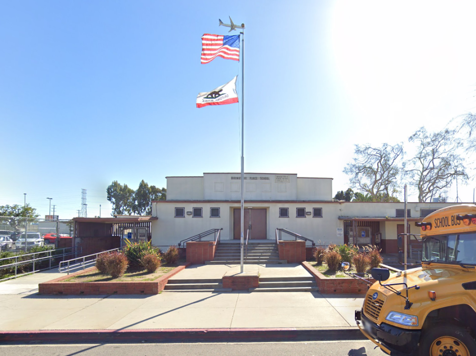 School in Los Angeles where eight-year-old was allegedly forced to wee himself and wear bin bags.