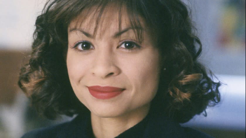 Vanessa Marquez as nurse Wendy Goldman on the TV show "ER." <span class="copyright">(Alice S. Hall / NBCU Photo Bank)</span>