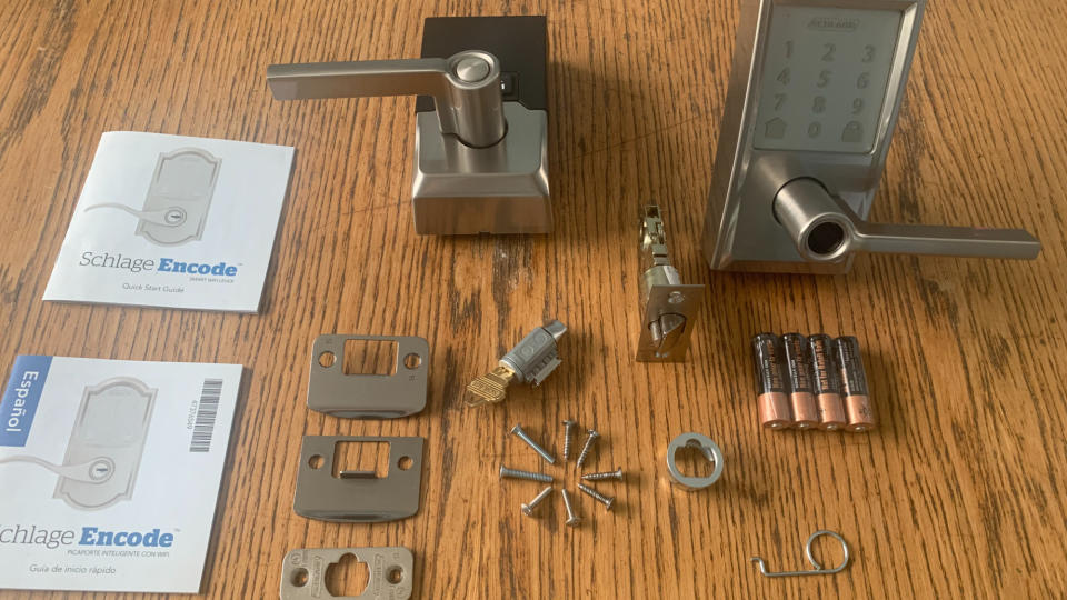 Schlage Encode components