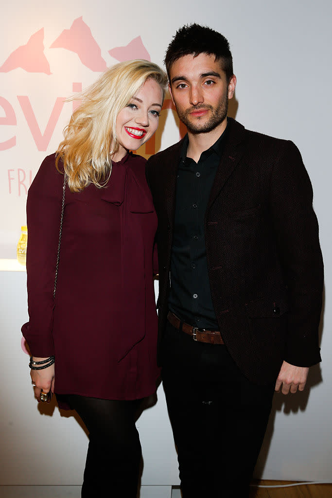 The couple, pictured in 2016, have two children together. (Getty Images)