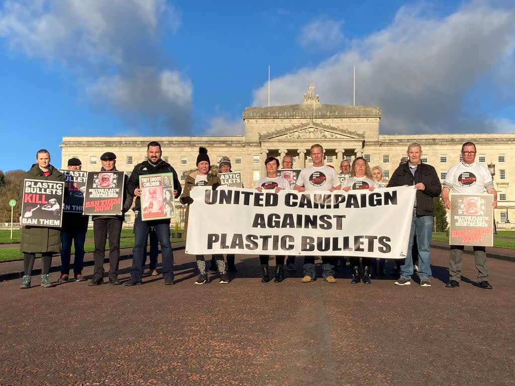 A campaign has been launched calling for the ending of the use of plastic bullets by police in Northern Ireland. (Rebecca Black/PA)