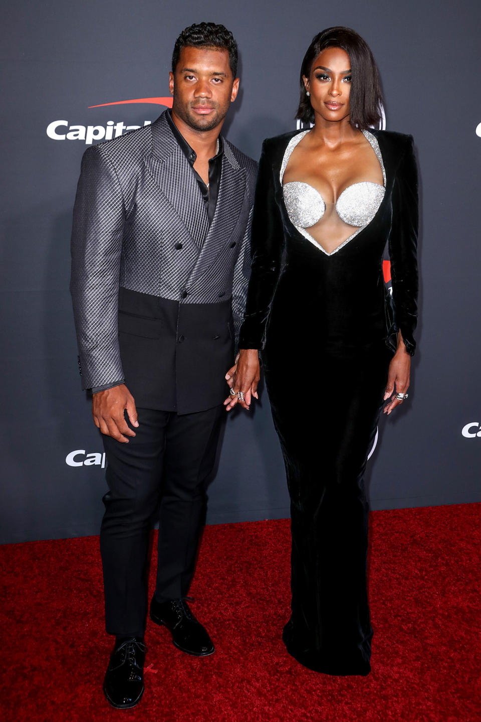 Russell Wilson and Ciara