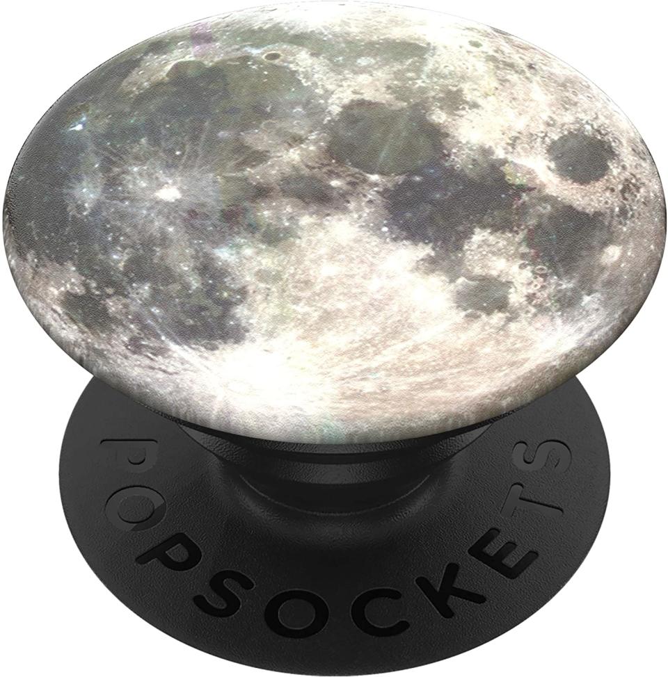PopSockets PopGrip - Expanding Stand and Grip with Swappable Top - Moon