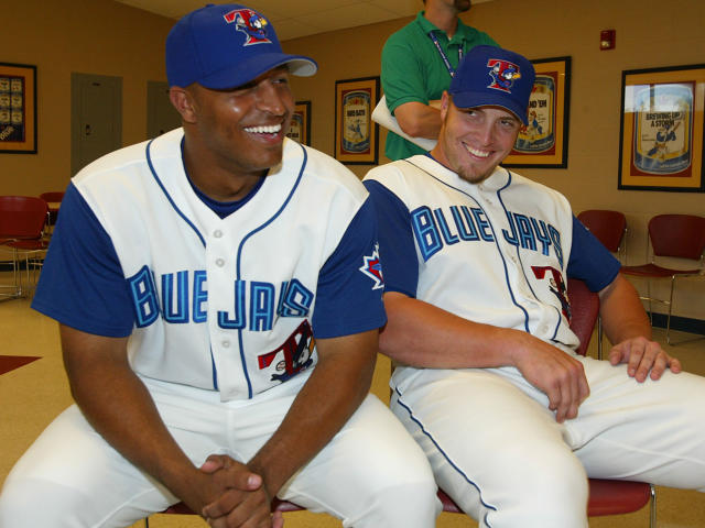 Blue Jays jerseys throughout the years