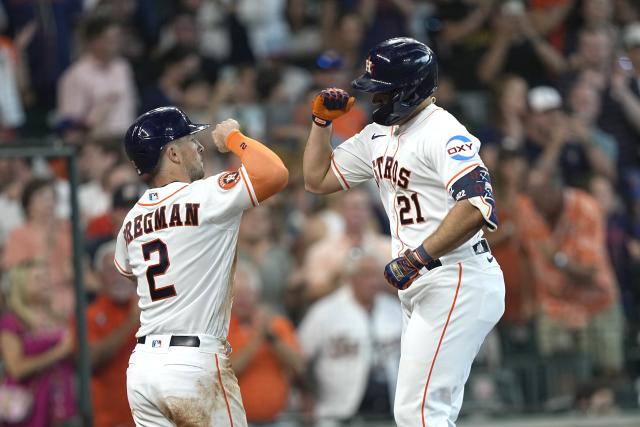 Alex Bregman's two-run triple, 10/19/2023