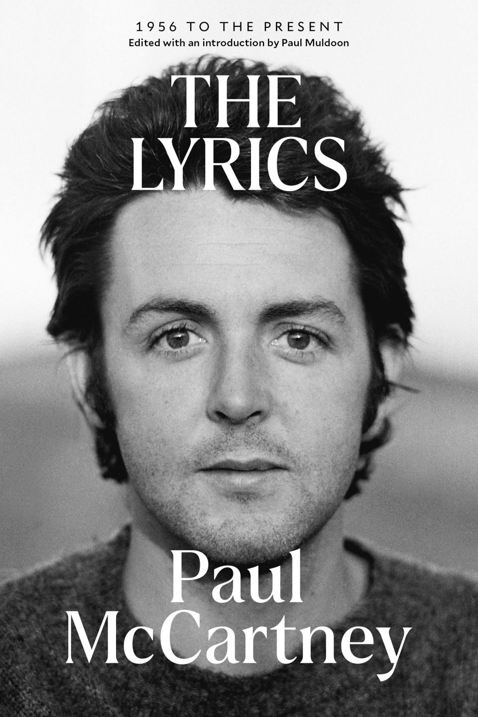 Paul McCartney's best-selling book "The Lyrics" is now available in paperback.