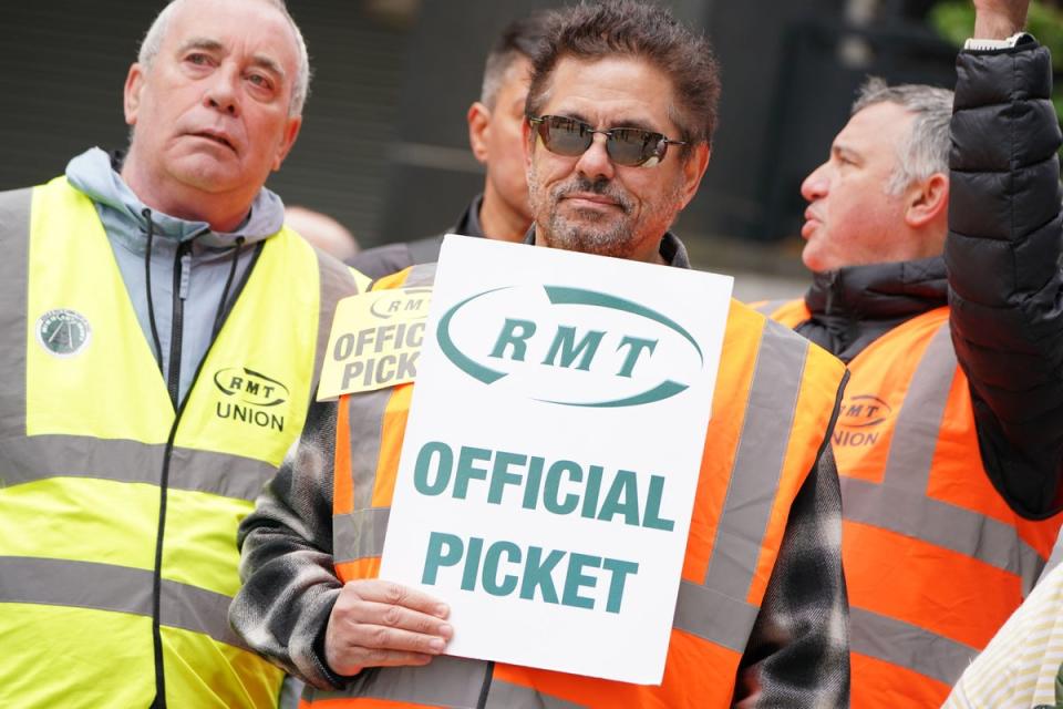 Strikes had been expected to bring London to a standstill (PA)