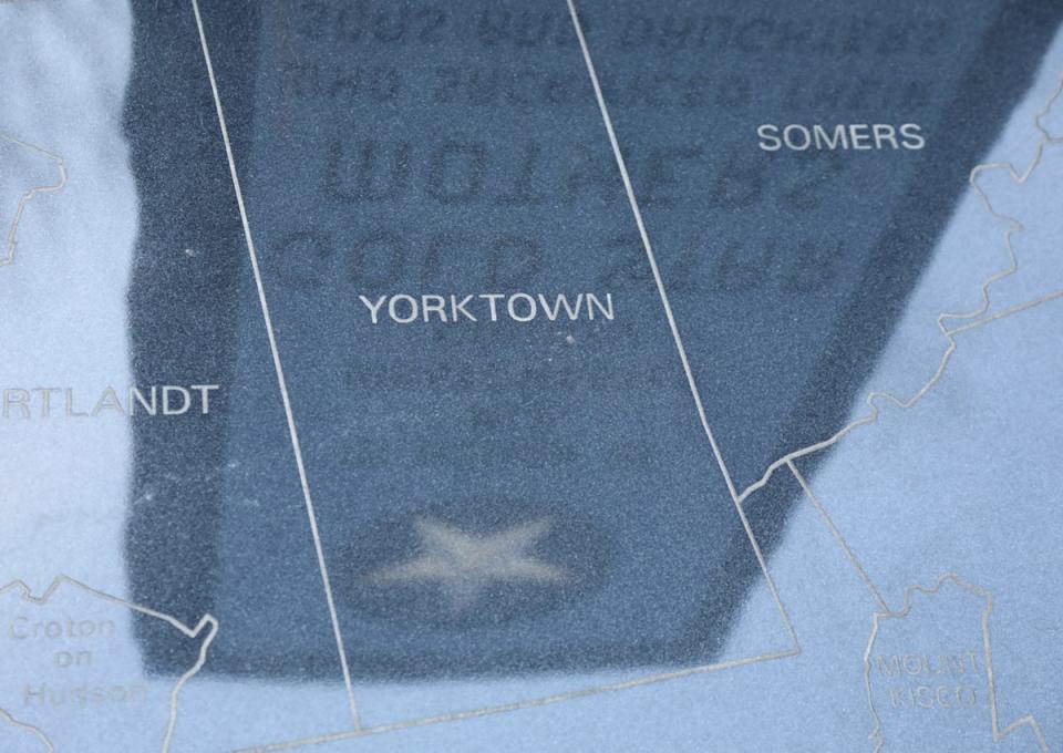 A monument dedicated to Gold Star Mothers is reflected in map that depicts Westchester County is part of Lasdon Park Arboretum and Veterans Memorial that is dedicated to the Westchester County residents who served in the military and took part in all American wars. The town of Somers survives as one of only two Republican districts in Westchester County, NY. 