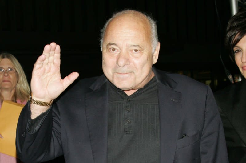 Burt Young arrives for the "New York, I Love You" premiere at the Ziegfeld Theater in New York in 2009. File Photo by Laura Cavanaugh/UPI