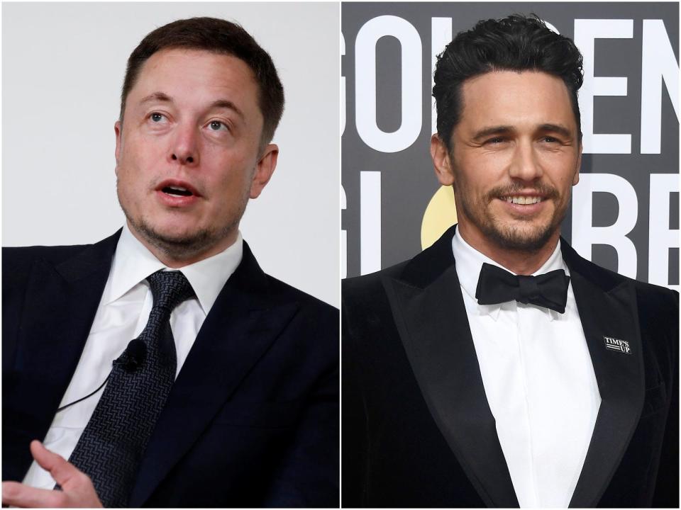 Elon Musk James Franco