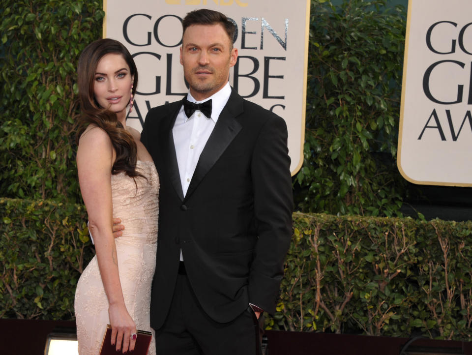 Megan Fox and her husband Brian Austin Green used a maternity nurse to help out with their son Bodhi [AP]