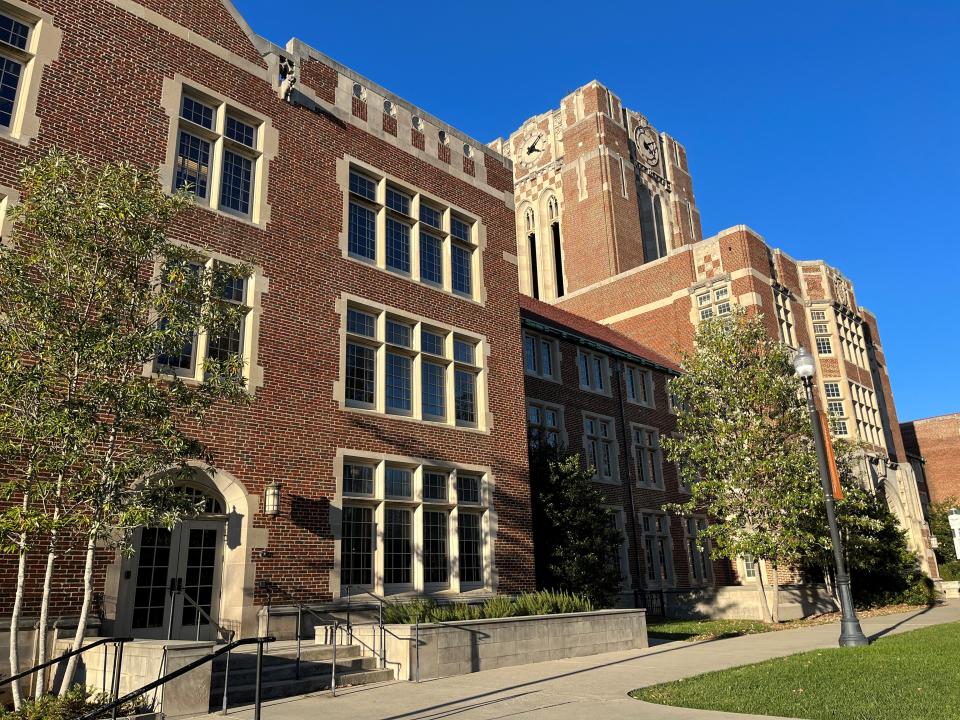 As the major classroom building in the 1920s, Ayres Hall was likely where the first journalism class was taught 100 years ago, according to UT historian Betsey Creekmore.