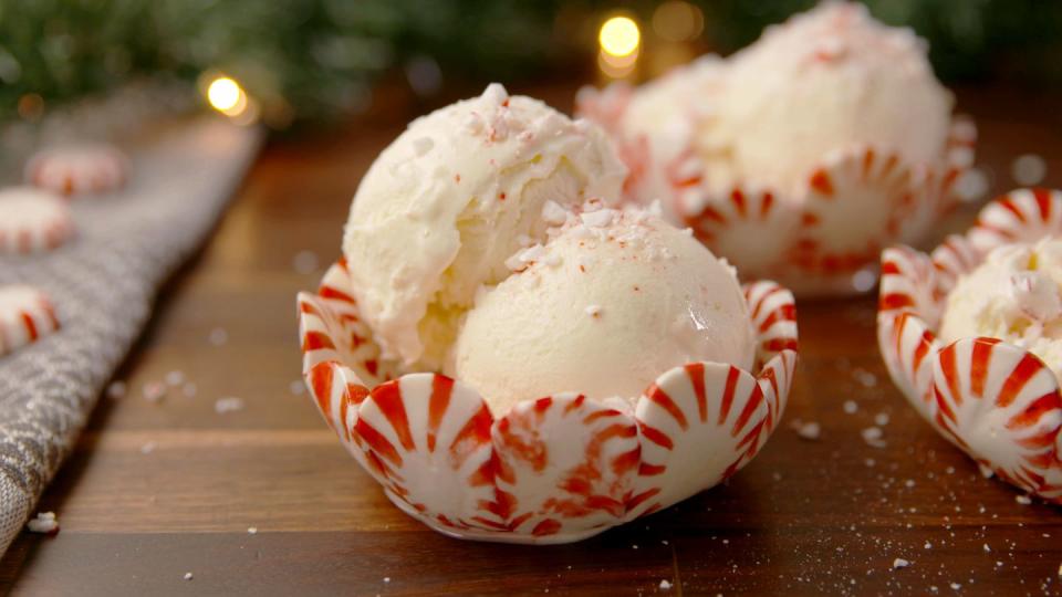 Peppermint Candy Bowls