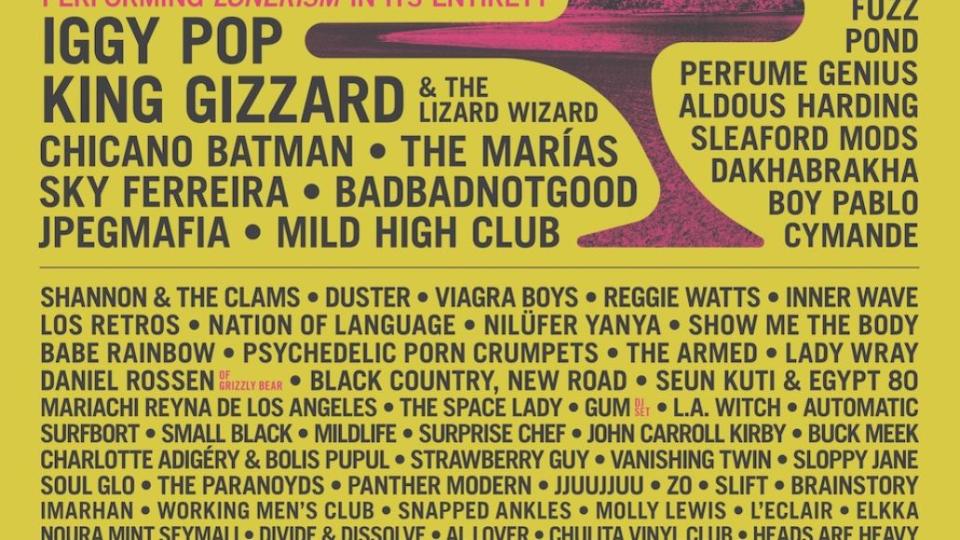 Desert Daze 2022 lineup poster