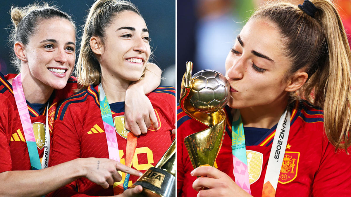 Touching reason behind message on Olga Carmona's shirt revealed as Spain  star's goal wins Women's World Cup