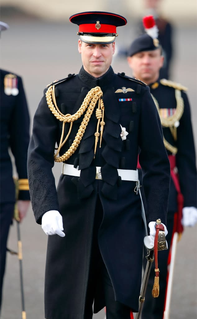 Prince William, military uniform