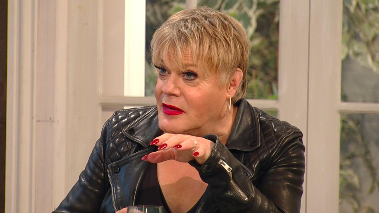 Eddie Izzard explained why she became a pilot on Saturday Kitchen. (BBC)