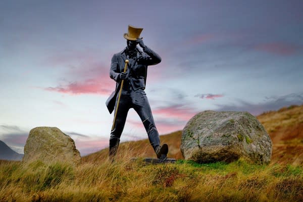 A symbol of progress – the Johnnie Walker ‘Striding Man’