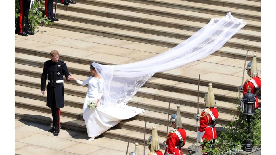 Meghan Markle wears Clare Waight Keller to marry Prince Harry in 2018