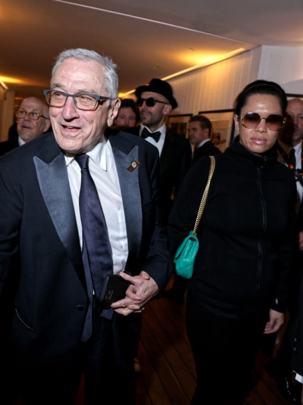 Robert De Niro y Tiffany Chen en Cannes