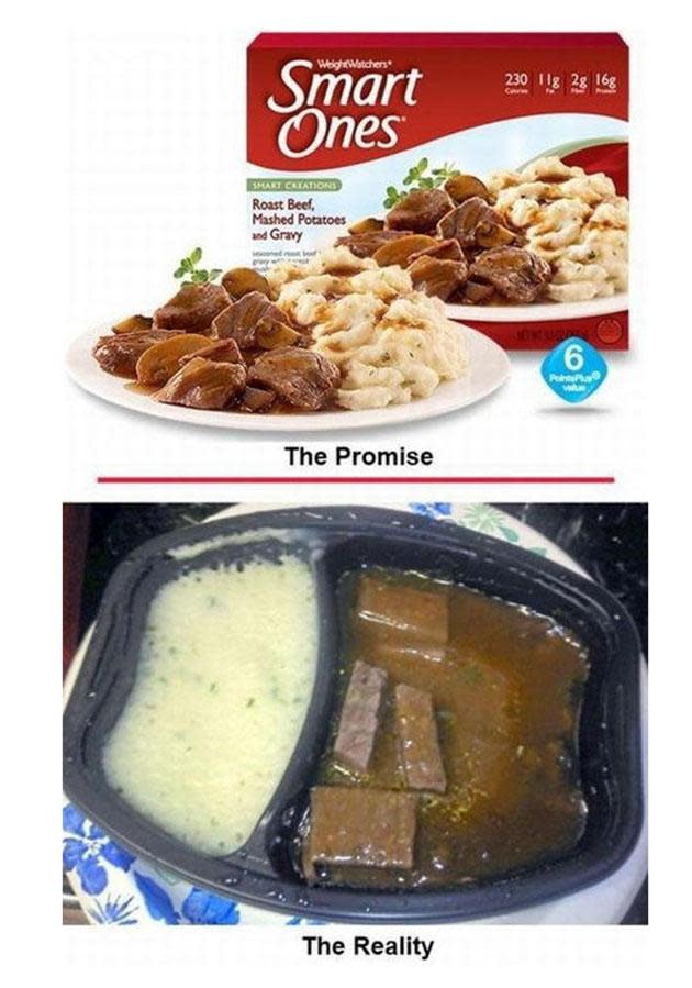 Frozen food fail!