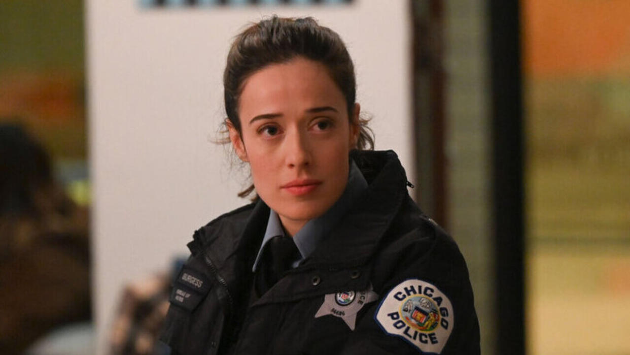  Marina Squerciati as Kim Burgess in Chicago P.D. 11x03. 