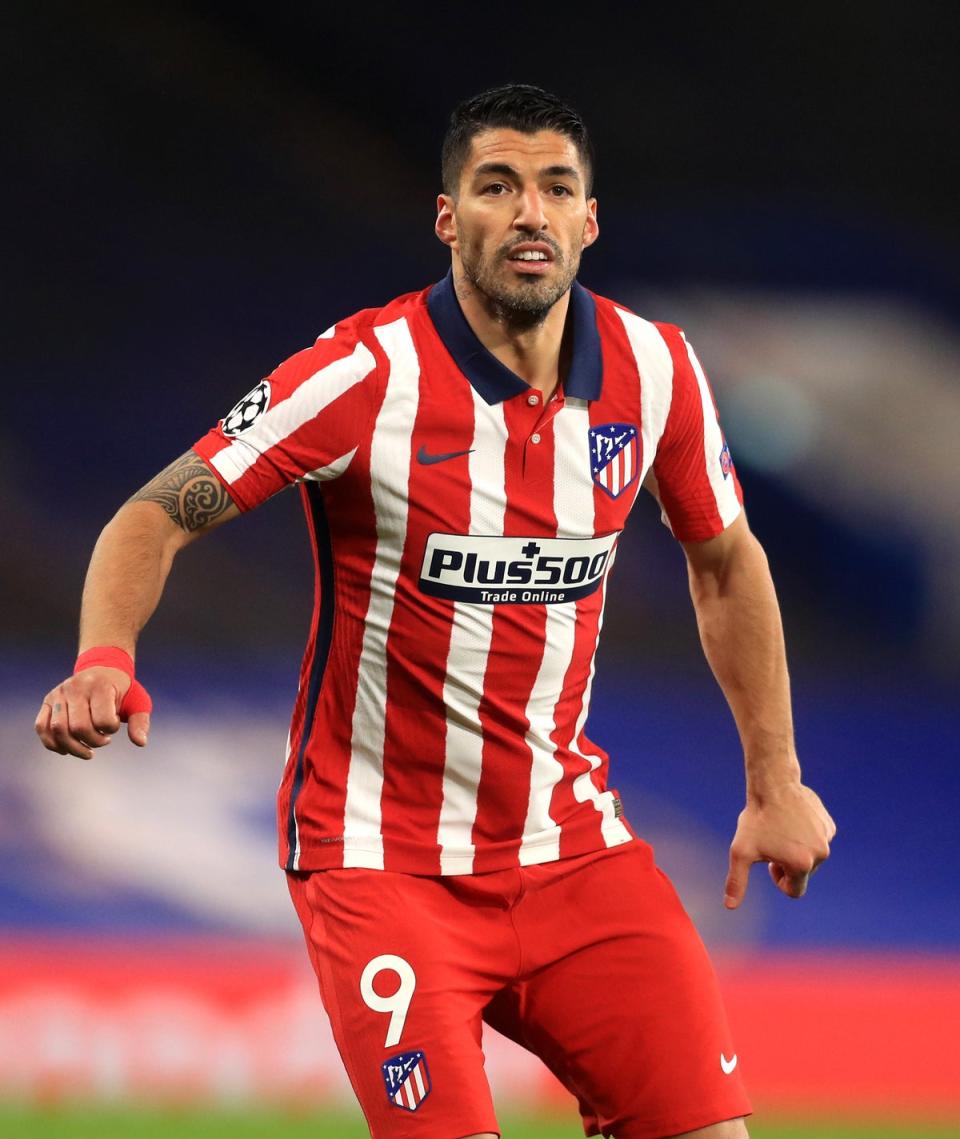 Luis Suarez in action for Atletico Madrid (Adam Davy/PA) (PA Archive)