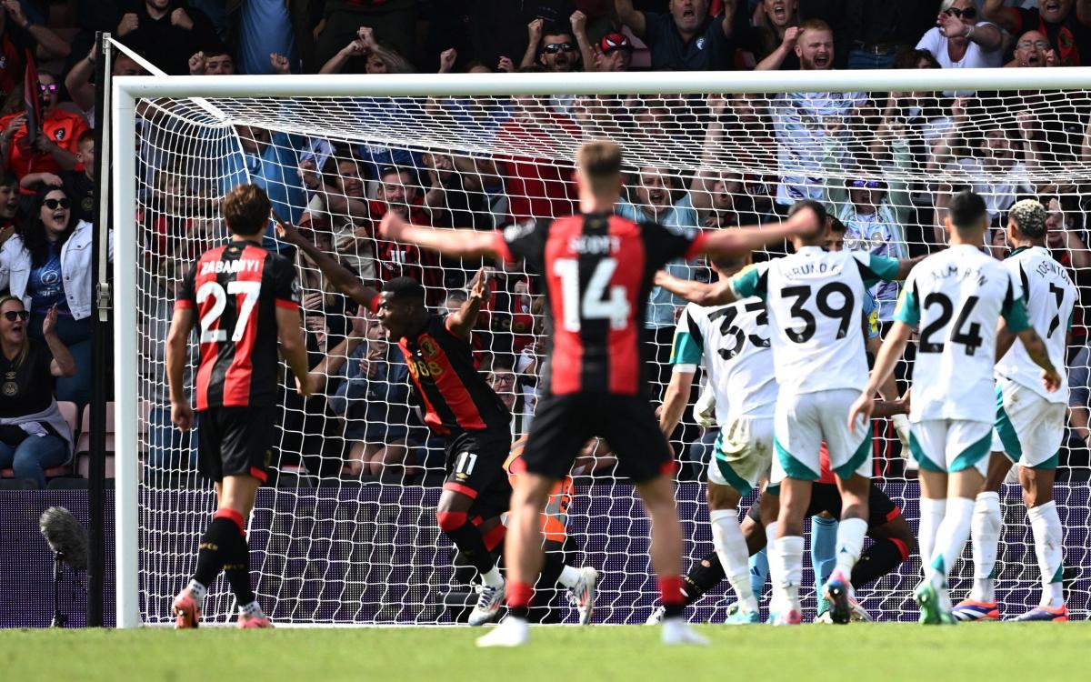 Bournemouth fume after VAR denies them late winner against Newcastle for handball