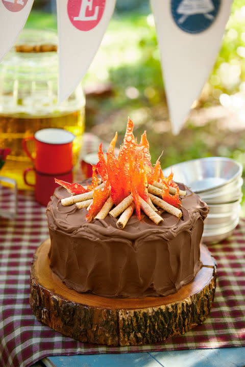 Chocolate Campfire Cake