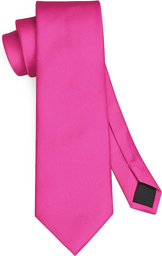 Hot pink tie