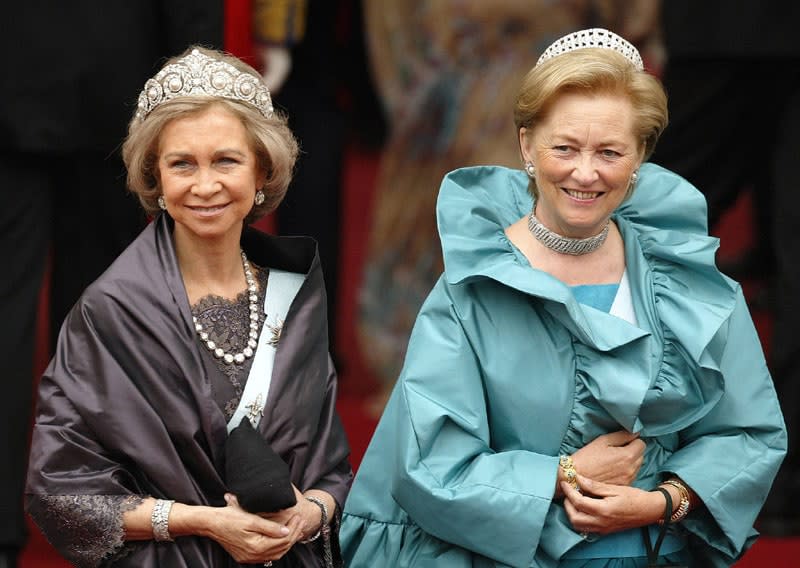 La reina Sofía y Paola de Bélgica