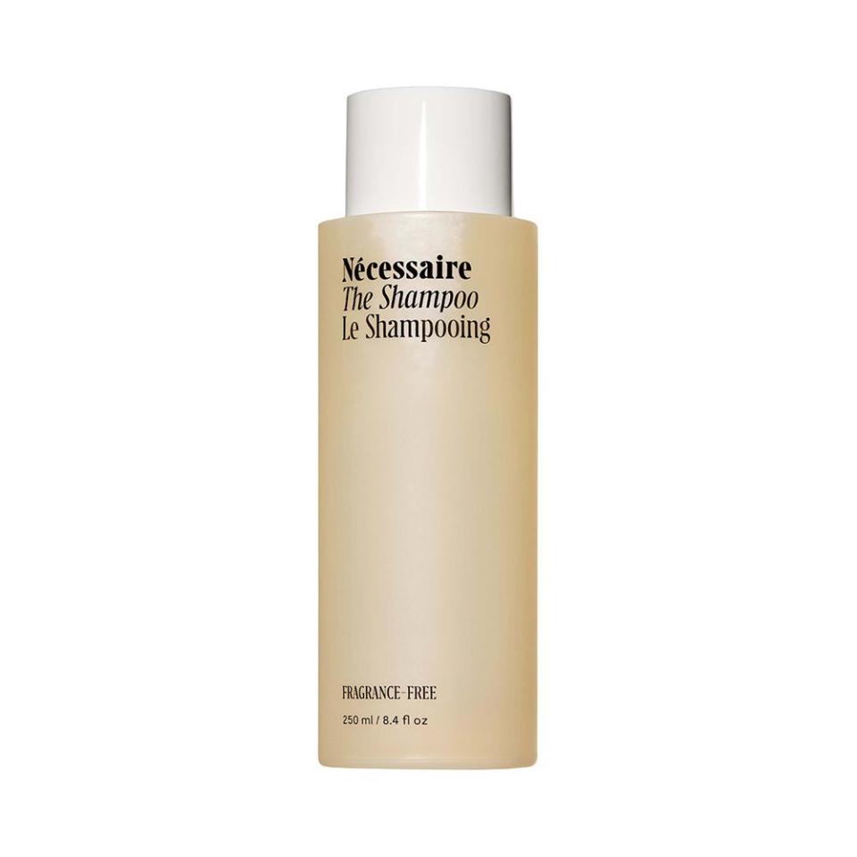 <p><a href="https://go.redirectingat.com?id=74968X1596630&url=https%3A%2F%2Fwww.sephora.com%2Fproduct%2Fnecessaire-the-shampoo-with-hyaluronic-acid-fragrance-free-P502707&sref=https%3A%2F%2Fwww.harpersbazaar.com%2Fbeauty%2Fhair%2Fg46432425%2Fbest-fragrance-free-shampoo%2F" rel="nofollow noopener" target="_blank" data-ylk="slk:Shop Now;elm:context_link;itc:0;sec:content-canvas" class="link ">Shop Now</a></p><p>The Shampoo </p><p>sephora.com</p><p>$28.00</p>