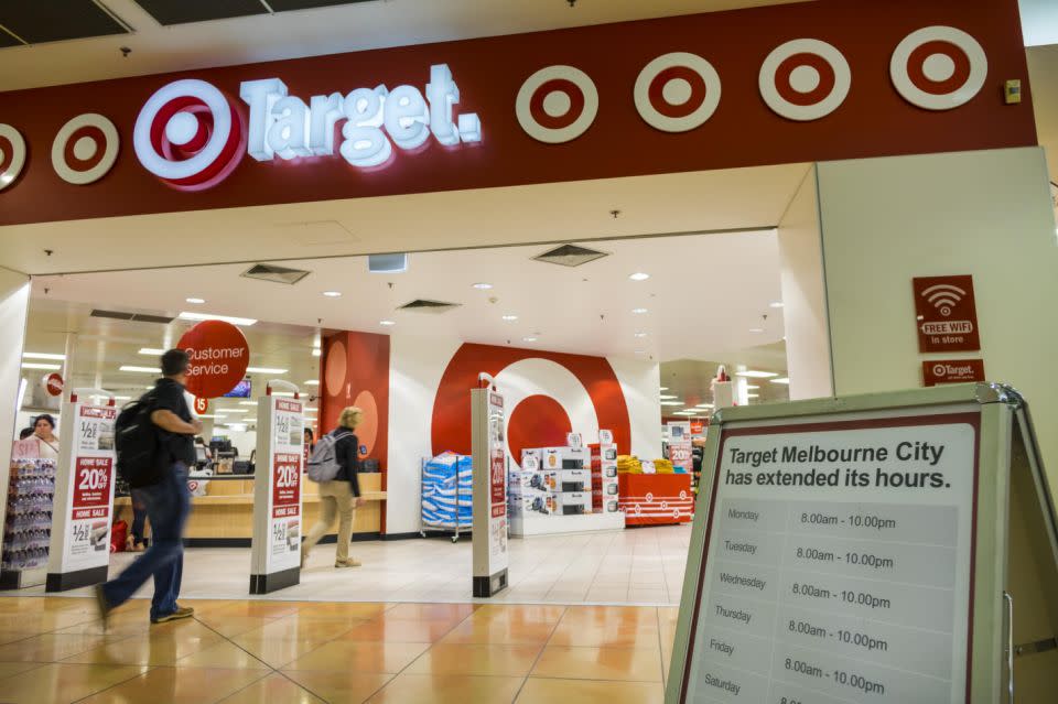 The dolls are for sale in Target. Photo: Getty