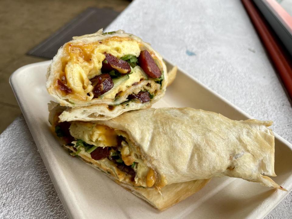 The Taiwanese breakfast roll from