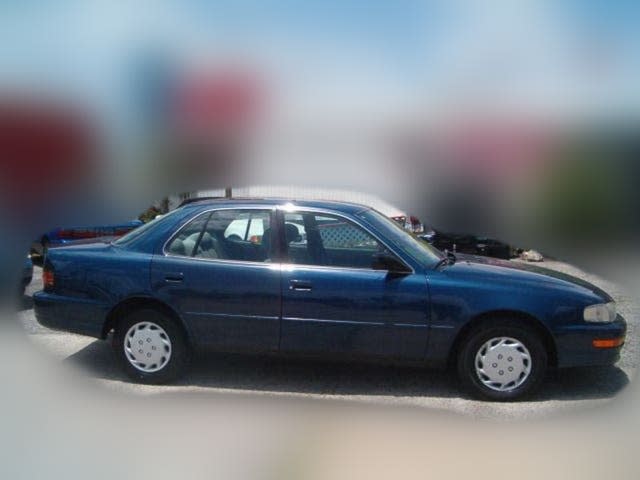 A Toyota Camry, the type of vehicle believe to be involved in Mr Black's murder 