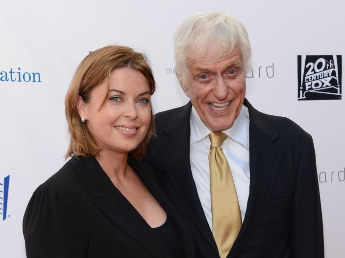 dick van dyke and arlene silver at the backstage at the geffen fundraiser in june 2012