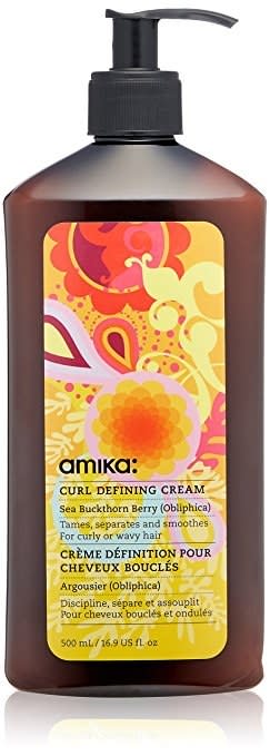 3A-3C: Amika Curl Defining Cream