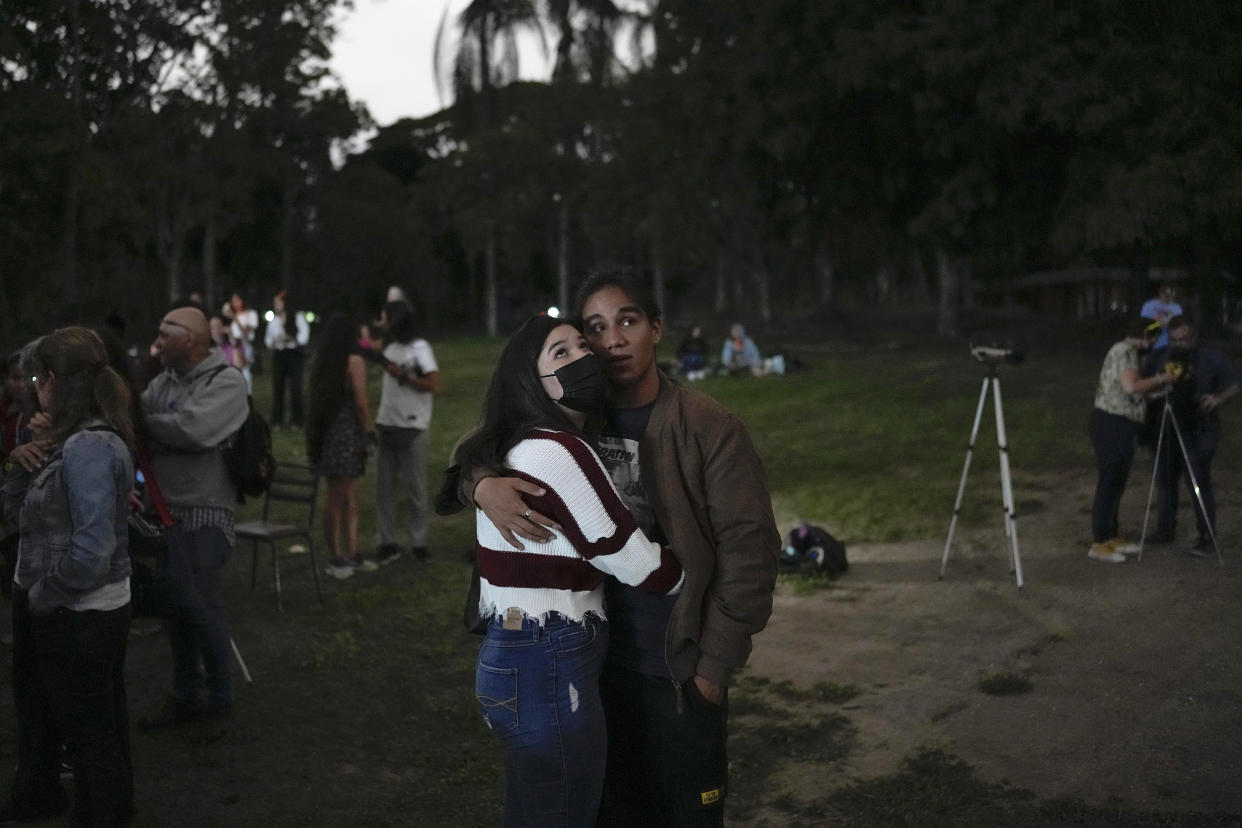 Lunar eclipse (Matias Delacroix / AP)