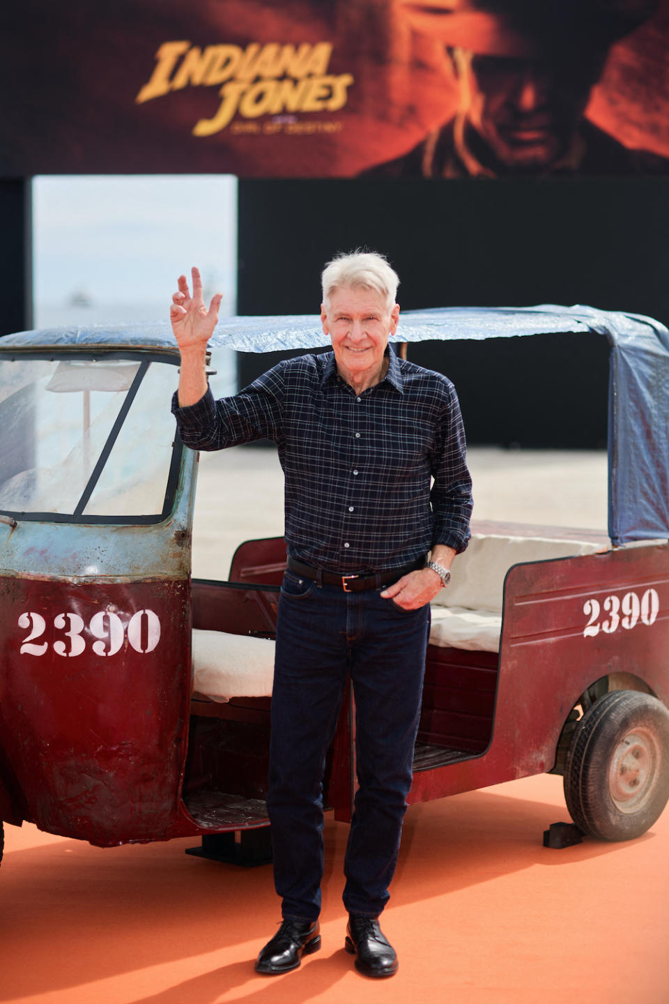 Harrison Ford au photocall