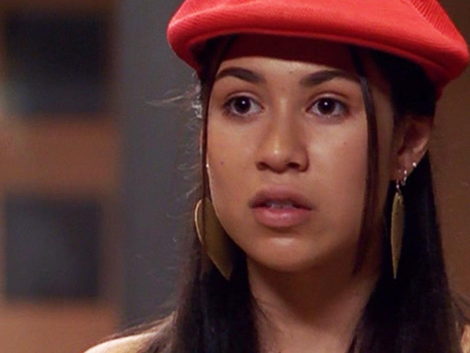 cassie steele as manny santos on degrassi