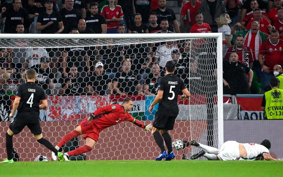 Adam Szalai nods Hungary into an unexpected lead against Germany - SHUTTERSTOCK