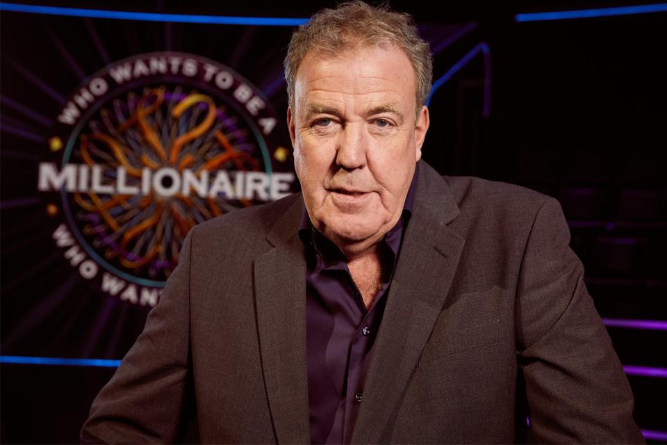 Awed: Clarkson was impressed when one player reached the £1 million question (ITV / Stellify Media)