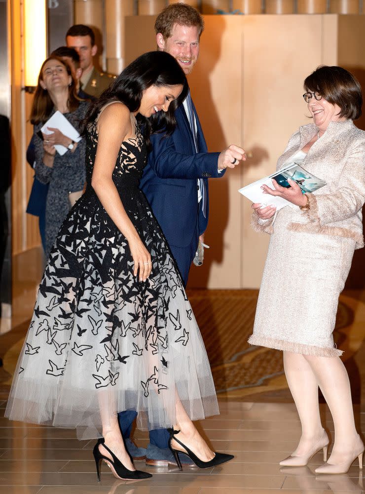 Meghan Markle at the Australian Geographic Society Awards in October